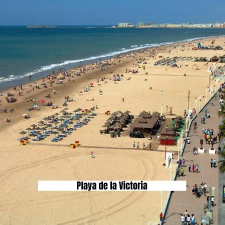 Апартаменты Apartalux Playa La Caleta Кадис